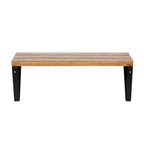 Mensole galleggianti in legno rettangolari Kate and Laurel Samuels, 24x8x8, marrone rustico