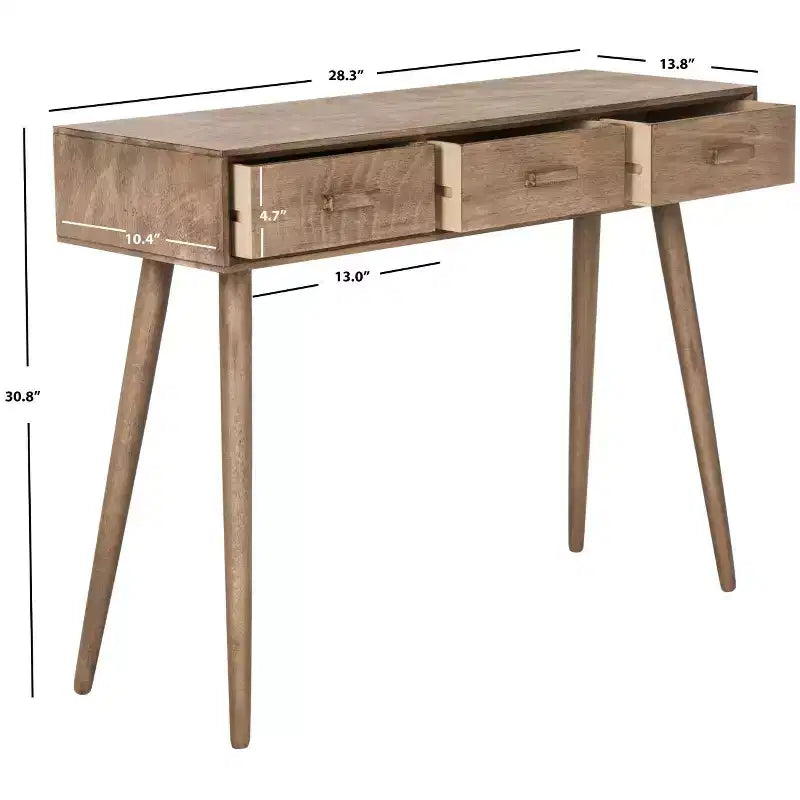 Tavolo console Albus a 3 cassetti - CNS5701 - Safavieh