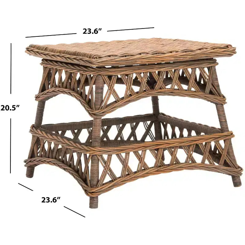 Tavolino d'appoggio Sora - SEA7027A - Naturale - Safavieh