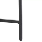 Tavolino d'appoggio Azula Stone Top - ACC3706 - Arancione bruciato/Nero - Safavieh