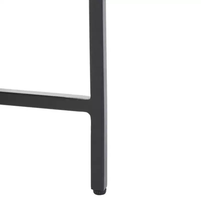 Tavolino d'appoggio Azula Stone Top - ACC3706 - Arancione bruciato/Nero - Safavieh