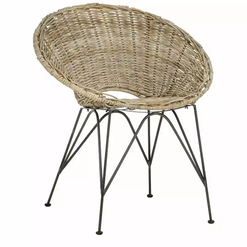 Poltrona d'accento Sierra in rattan - ACH6501 - Safavieh