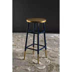 Sgabello da bar Emery con foglia d'oro immersa - FOX3230 - Safavieh Couture