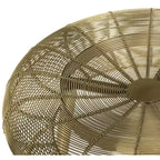 Sgabello da bar contemporaneo in filo intrecciato Addison - FOX4516 - Oro - Safavieh Couture