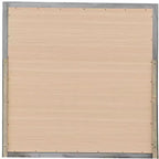 Passion Furniture Specchio da comò classico con cornice in legno, 38" x 38"