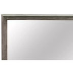 Passion Furniture Specchio da comò classico con cornice in legno, 38" x 38"