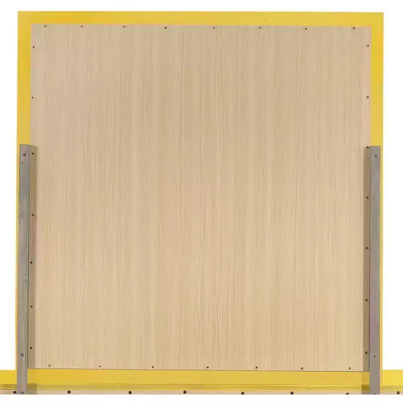 Passion Furniture Specchio da comò classico con cornice in legno, 38" x 38"