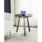 Tavolino Portia Leaf - FOX3247 - Ottone - Safavieh Couture
