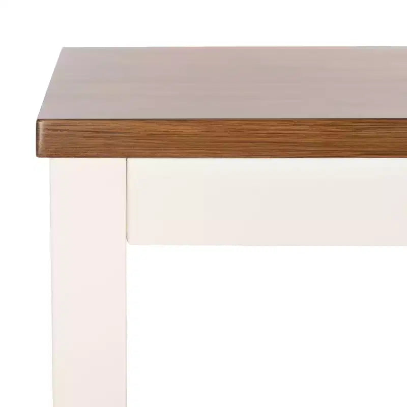 Tavolo da bar rettangolare Izzy - DTB9216 - Bianco/Naturale - Safavieh