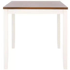 Tavolo da bar rettangolare Izzy - DTB9216 - Bianco/Naturale - Safavieh