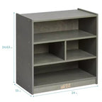 ECR4Kids Mobile Building Block Storage Cabinet, piccolo, Arredamento per la classe