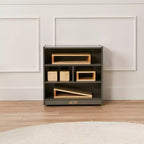 ECR4Kids Mobile Building Block Storage Cabinet, piccolo, Arredamento per la classe