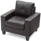Poltrona da accento con cuscini removibili Passion Furniture Newbury