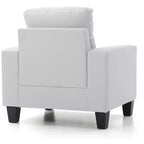 Poltrona da accento con cuscini removibili Passion Furniture Newbury
