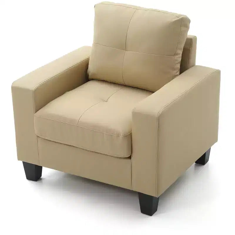 Poltrona da accento con cuscini removibili Passion Furniture Newbury