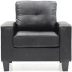 Poltrona da accento con cuscini removibili Passion Furniture Newbury