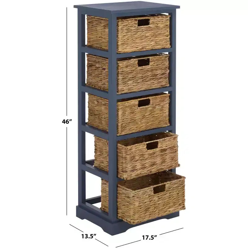 Torre portaoggetti a 5 cestini Vedette - AMH5739 - Safavieh Couture