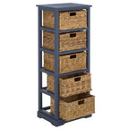 Torre portaoggetti a 5 cestini Vedette - AMH5739 - Safavieh Couture