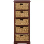 Torre portaoggetti a 5 cestini Vedette - AMH5739 - Safavieh Couture