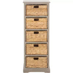 Torre portaoggetti a 5 cestini Vedette - AMH5739 - Safavieh Couture