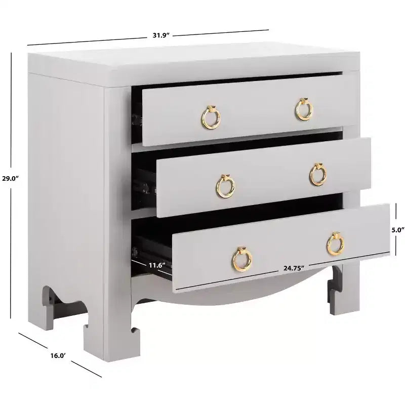 Cassettiera Dion a 3 cassetti - CHS6411 - Safavieh