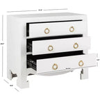 Cassettiera Dion a 3 cassetti - CHS6411 - Safavieh