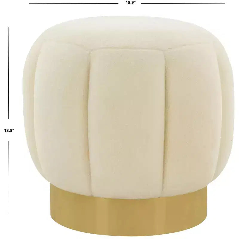 Pouf imbottito Maxine Channel - SFV4707 - Safavieh Couture