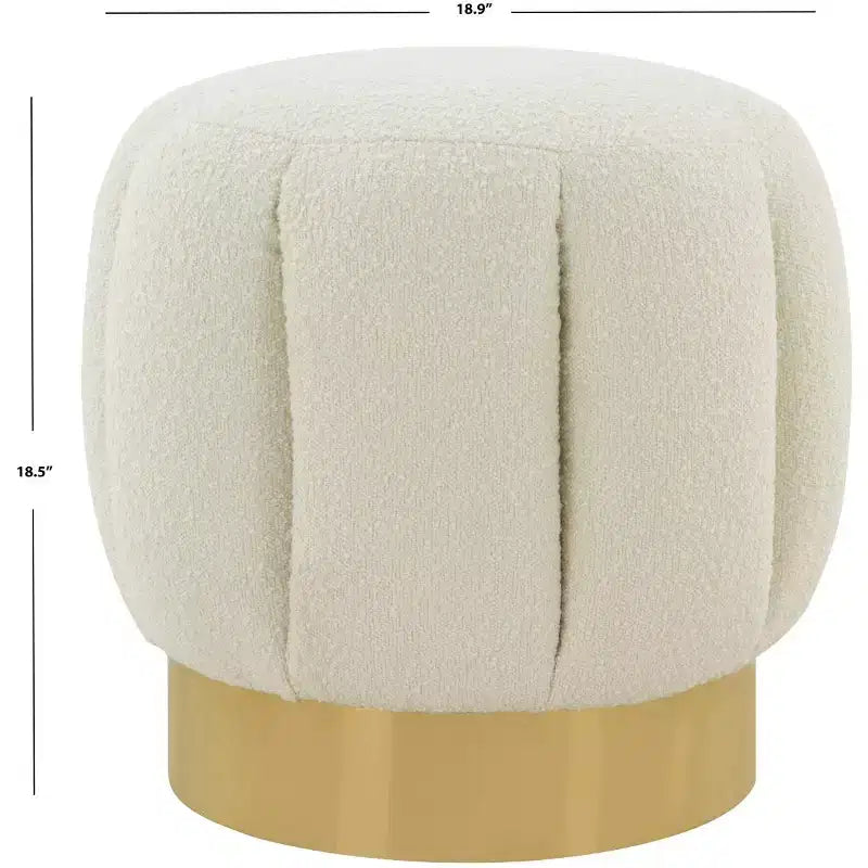 Pouf imbottito Maxine Channel - SFV4707 - Safavieh Couture