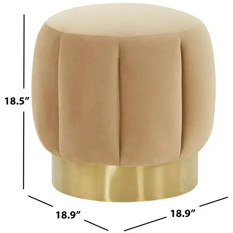 Pouf imbottito Maxine Channel - SFV4707 - Safavieh Couture