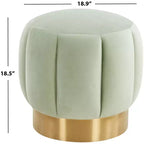 Pouf imbottito Maxine Channel - SFV4707 - Safavieh Couture