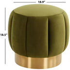 Pouf imbottito Maxine Channel - SFV4707 - Safavieh Couture