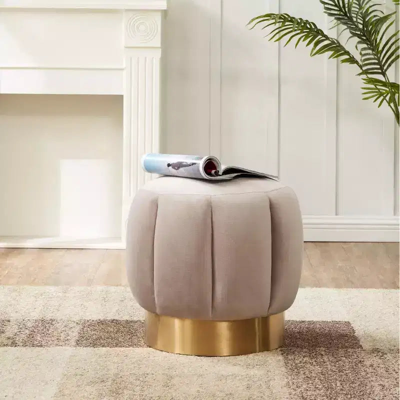 Pouf imbottito Maxine Channel - SFV4707 - Safavieh Couture