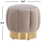 Pouf imbottito Maxine Channel - SFV4707 - Safavieh Couture