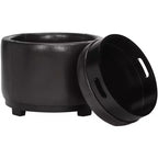 Pouf vassoio rotondo Chelsea - HUD8232 - Safavieh Couture
