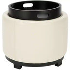 Pouf vassoio rotondo Chelsea - HUD8232 - Safavieh Couture