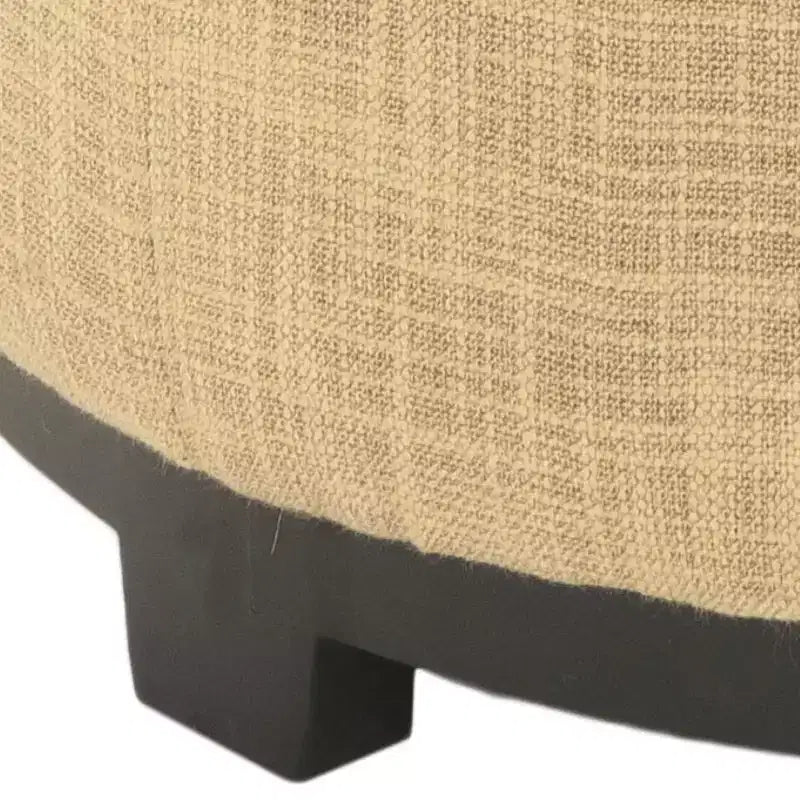 Pouf vassoio rotondo Chelsea - HUD8232 - Safavieh Couture
