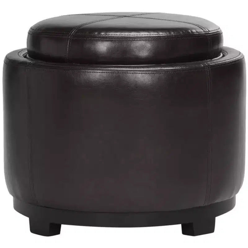 Pouf vassoio rotondo Chelsea - HUD8232 - Safavieh Couture