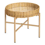 Kaplan Early Learning Washable Wicker Mirrored Table