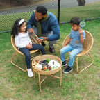 Tavolo specchiato in vimini lavabile Kaplan Early Learning