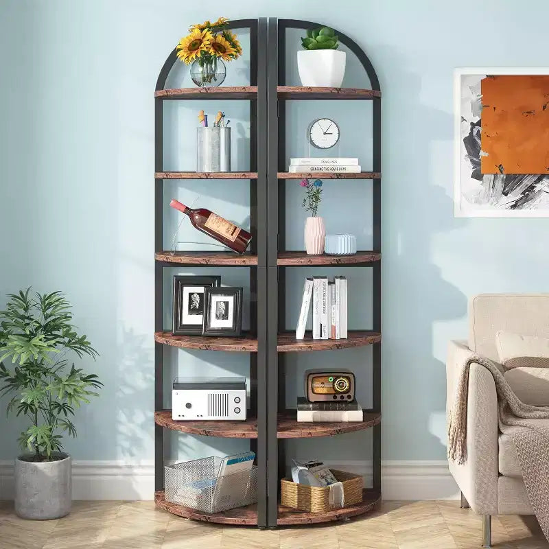 Lantine 71 Scaffale angolare a 6 ripiani