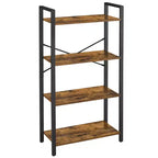 VASAGLE Scaffale, Libreria a 4 Ripiani, Scaffali da Ufficio