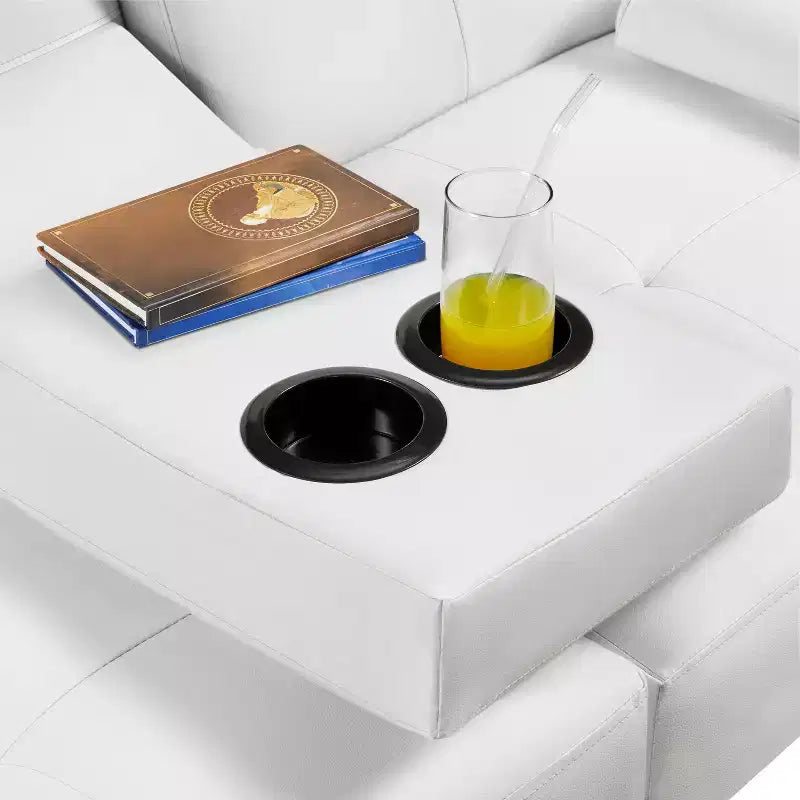 Yaheetech Divano Letto Futon Convertibile in Ecopelle