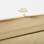 HOMCOM Paravento a 4 Pannelli in Legno Alto 1,7 m con Cornici Portafoto, Naturale