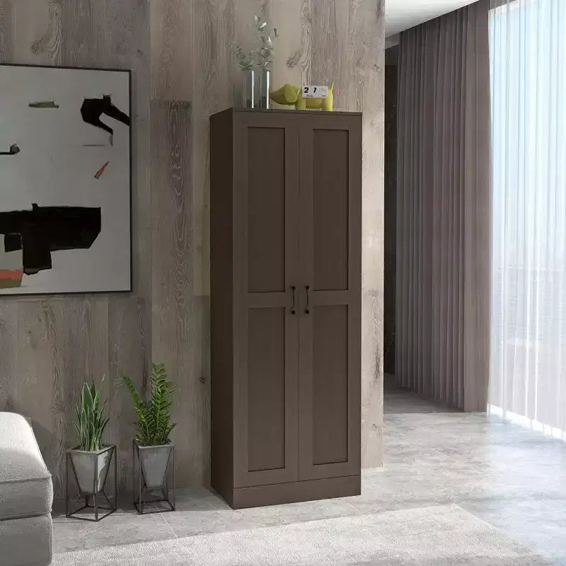 HOMCOM Armadietto da 69" Moderno con Ripiani Regolabili per Camera da Letto, Soggiorno o Ingresso