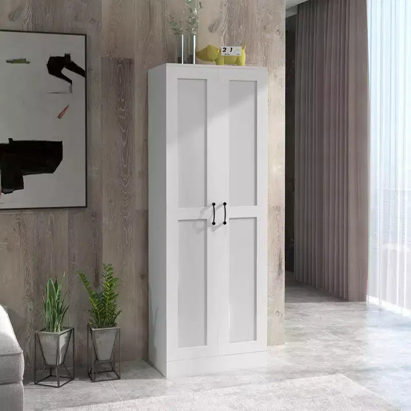HOMCOM Armadietto da 69" Moderno con Ripiani Regolabili per Camera da Letto, Soggiorno o Ingresso