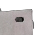 Poltrona reclinabile Flash Furniture Cash con base girevole, manuale girevole a 360 gradi, perfetta per soggiorno, camera da letto o cameretta dei bambini