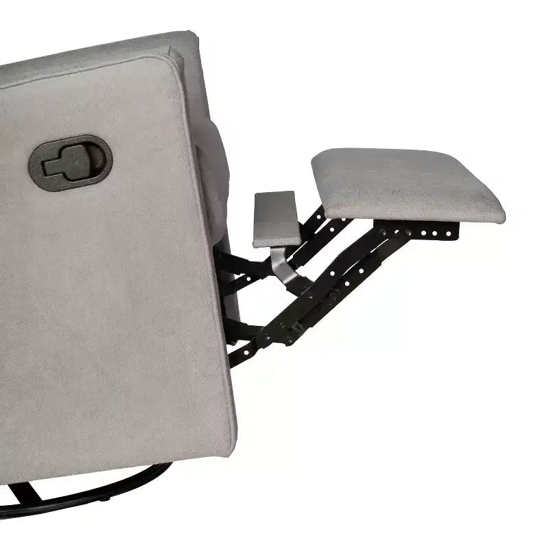 Poltrona reclinabile Flash Furniture Cash con base girevole, manuale girevole a 360 gradi, perfetta per soggiorno, camera da letto o cameretta dei bambini