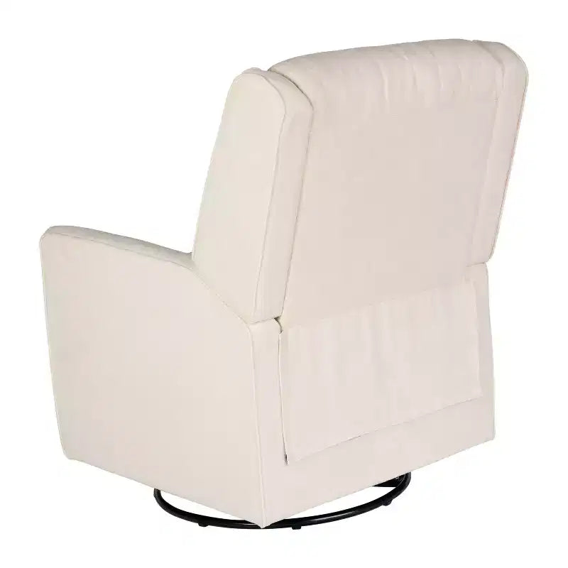 Poltrona reclinabile Flash Furniture Cash con base girevole, manuale girevole a 360 gradi, perfetta per soggiorno, camera da letto o cameretta dei bambini