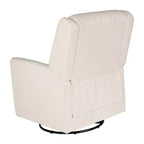Poltrona reclinabile Flash Furniture Cash con base girevole, manuale girevole a 360 gradi, perfetta per soggiorno, camera da letto o cameretta dei bambini