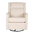 Poltrona reclinabile Flash Furniture Cash con base girevole, manuale girevole a 360 gradi, perfetta per soggiorno, camera da letto o cameretta dei bambini